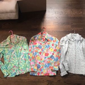 Vintage Blouses 3 total.  All 3 fit like Size 6